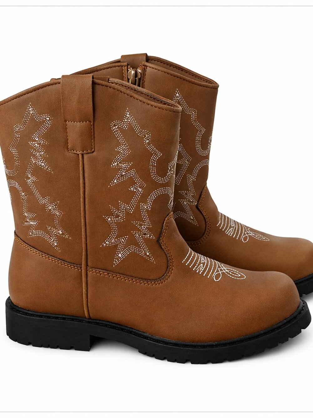 Canyon Trails Kids Cowboy Boots Brown Size 6 Unisex Western Riding Boot